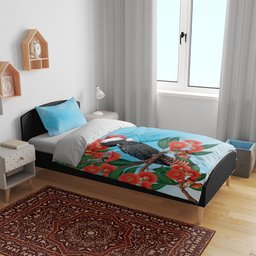 Australia Cockatoo Festive Christmas Bedding Set