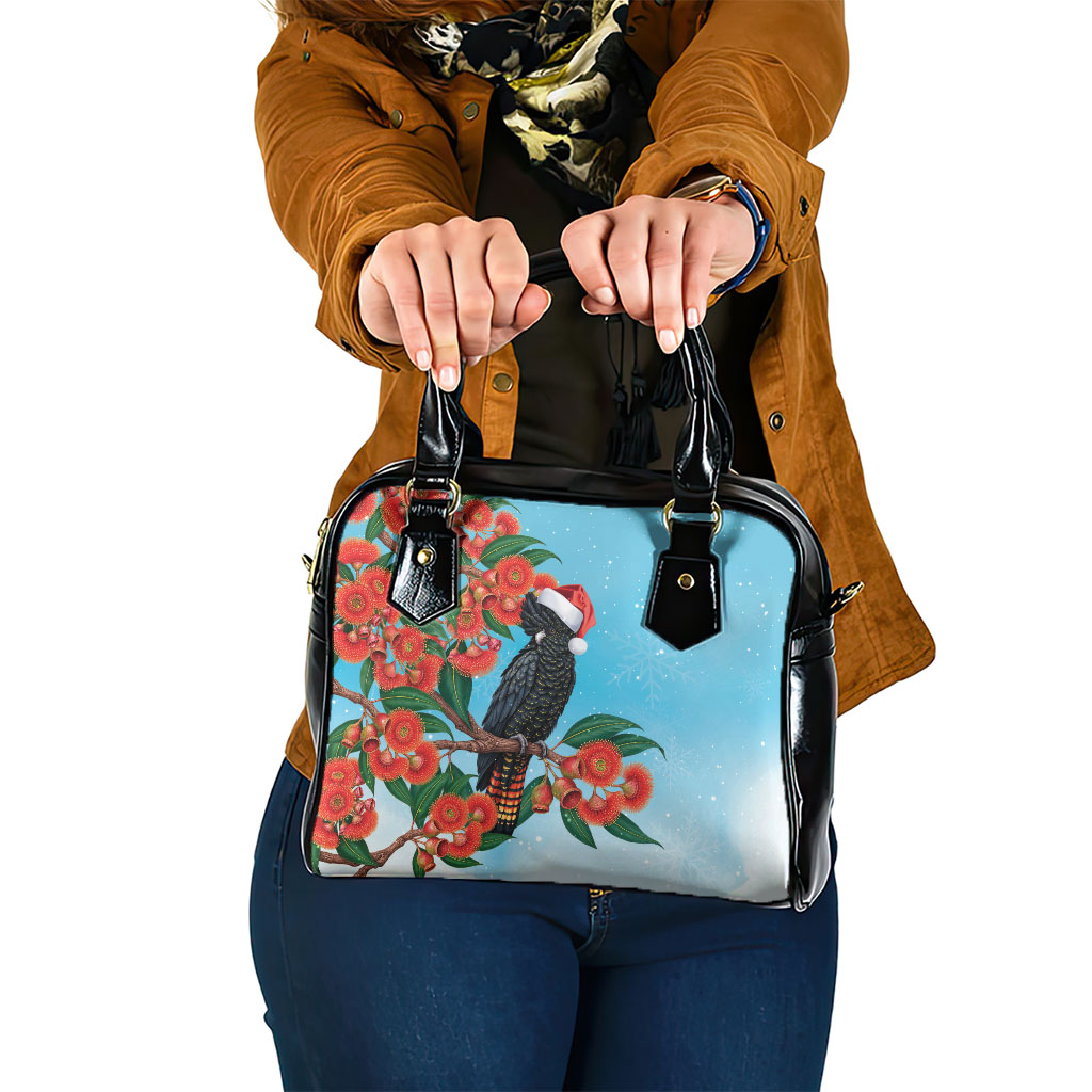 Australia Cockatoo Festive Christmas Shoulder Handbag