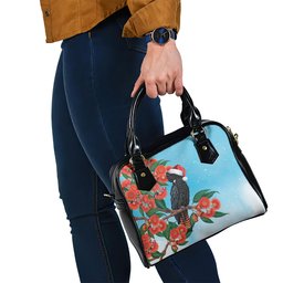 Australia Cockatoo Festive Christmas Shoulder Handbag