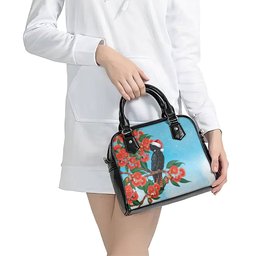 Australia Cockatoo Festive Christmas Shoulder Handbag