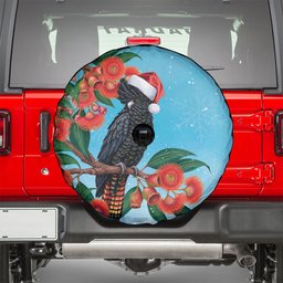 Australia Cockatoo Festive Christmas Spare Tire Cover
