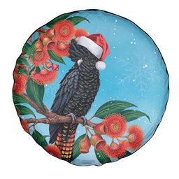 Australia Cockatoo Festive Christmas Spare Tire Cover