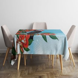 Australia Cockatoo Festive Christmas Tablecloth