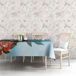 Australia Cockatoo Festive Christmas Tablecloth
