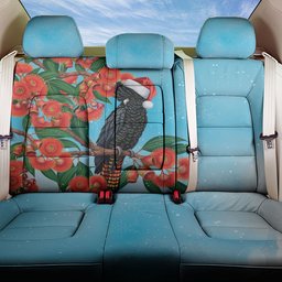 Australia Cockatoo Festive Christmas Back Car Seat Cover