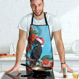 Australia Cockatoo Festive Christmas Apron