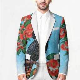 Australia Cockatoo Festive Christmas Blazer