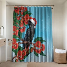 Australia Cockatoo Festive Christmas Bathroom Set