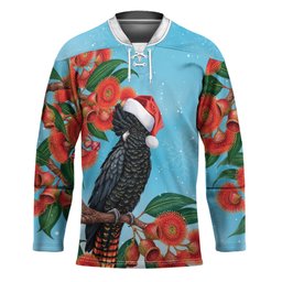 Australia Cockatoo Festive Christmas Hockey Jersey