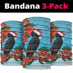 Australia Cockatoo Festive Christmas Neck Gaiter