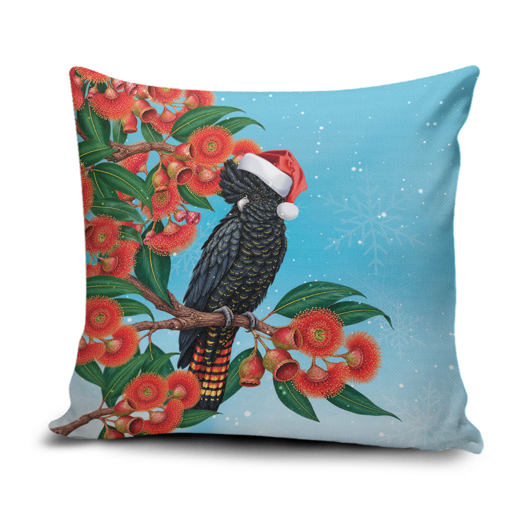 Australia Cockatoo Festive Christmas Pillow Cover