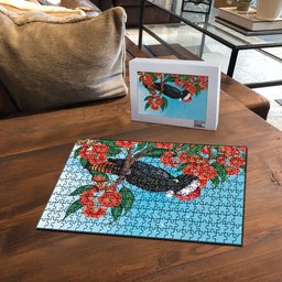 Australia Cockatoo Festive Christmas Puzzle