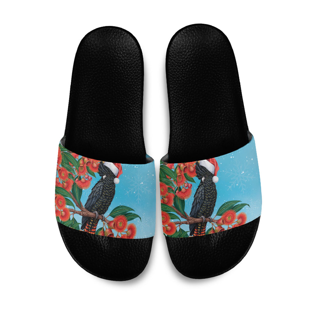 Australia Cockatoo Festive Christmas Slide Sandals