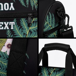 Personalised New Zealand Kakapo Duffle Bag Aotearoa Fern With Manuka