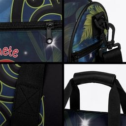 New Zealand Christmas Duffle Bag Cute Kakapo Meri Kirihimete Maori Koru