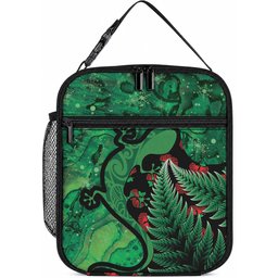 New Zealand Gecko Christmas Lunch Bag Meri Kirihimete Paua Shell Mix Pohutukawa