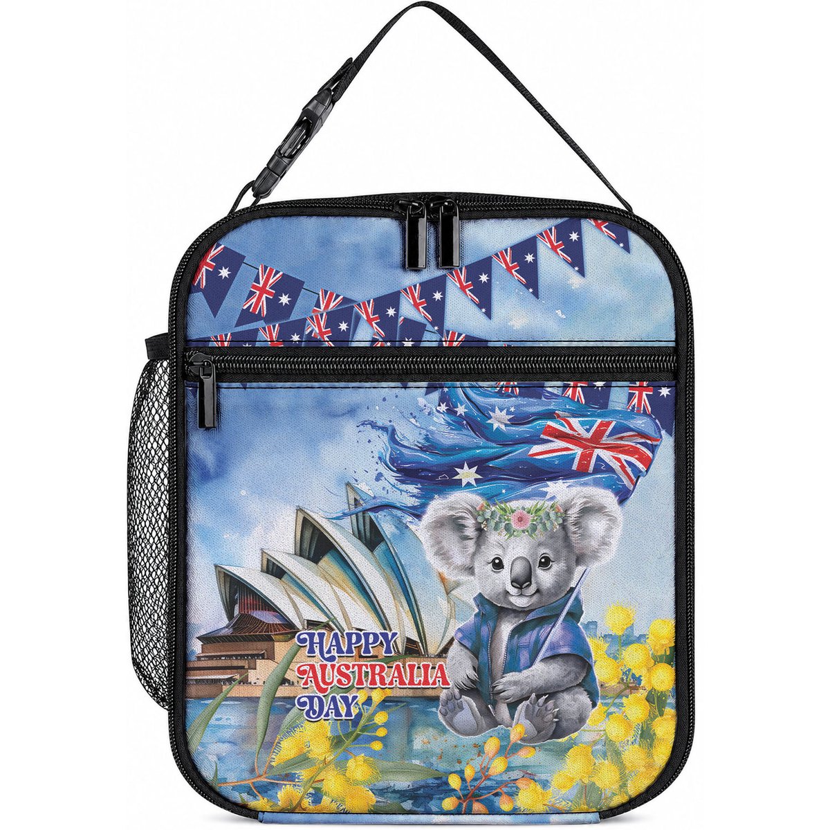 Koala Australia Day Lunch Bag Proud Aussie Sydney Opera House