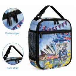 Koala Australia Day Lunch Bag Proud Aussie Sydney Opera House