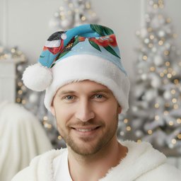 Australia Cockatoo Festive Christmas Santa Hat