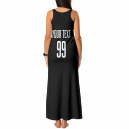Custom Aotearoa Rugby League Tank Maxi Dress Kiwi Haka and Fern - Sporty Style