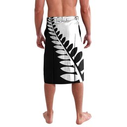 Custom Aotearoa Rugby League Lavalava Kiwi Haka and Fern - Sporty Style