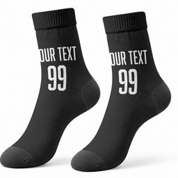Custom Aotearoa Rugby League Crew Socks Kiwi Haka and Fern - Sporty Style
