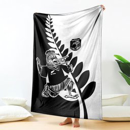 Aotearoa Rugby League Blanket Kiwi Haka and Fern - Sporty Style