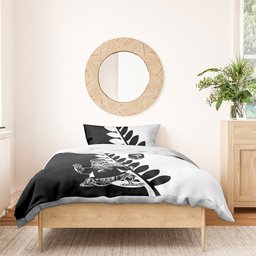 Aotearoa Rugby League Bedding Set Kiwi Haka and Fern - Sporty Style