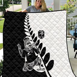 Aotearoa Rugby League Quilt Kiwi Haka and Fern - Sporty Style