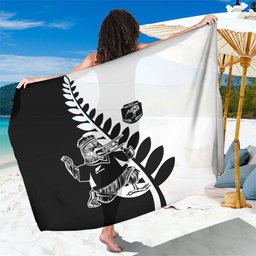 Aotearoa Rugby League Sarong Kiwi Haka and Fern - Sporty Style