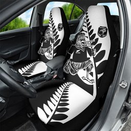 Aotearoa Rugby League Car Seat Cover Kiwi Haka and Fern - Sporty Style