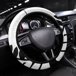 Aotearoa Rugby League Steering Wheel Cover Kiwi Haka and Fern - Sporty Style