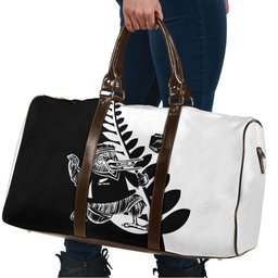 Aotearoa Rugby League Travel Bag Kiwi Haka and Fern - Sporty Style