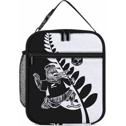 Aotearoa Rugby League Lunch Bag Kiwi Haka and Fern - Sporty Style