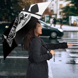 Aotearoa Rugby League Umbrella Kiwi Haka and Fern - Sporty Style
