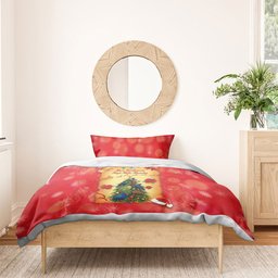 New Zealand Christmas Bedding Set Meri Kirihimete NZ Xmas Tree Animals