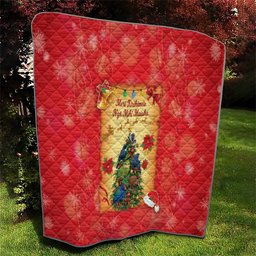 New Zealand Christmas Quilt Meri Kirihimete NZ Xmas Tree Animals
