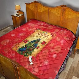 New Zealand Christmas Quilt Meri Kirihimete NZ Xmas Tree Animals