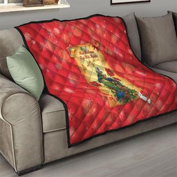 New Zealand Christmas Quilt Meri Kirihimete NZ Xmas Tree Animals