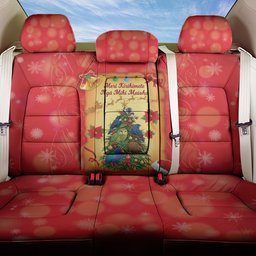 New Zealand Christmas Back Car Seat Cover Meri Kirihimete NZ Xmas Tree Animals