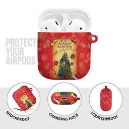 New Zealand Christmas AirPods Case Meri Kirihimete NZ Xmas Tree Animals