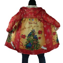 Personalised New Zealand Christmas Cloak Meri Kirihimete NZ Xmas Tree Animals