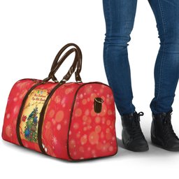 New Zealand Christmas Travel Bag Meri Kirihimete NZ Xmas Tree Animals