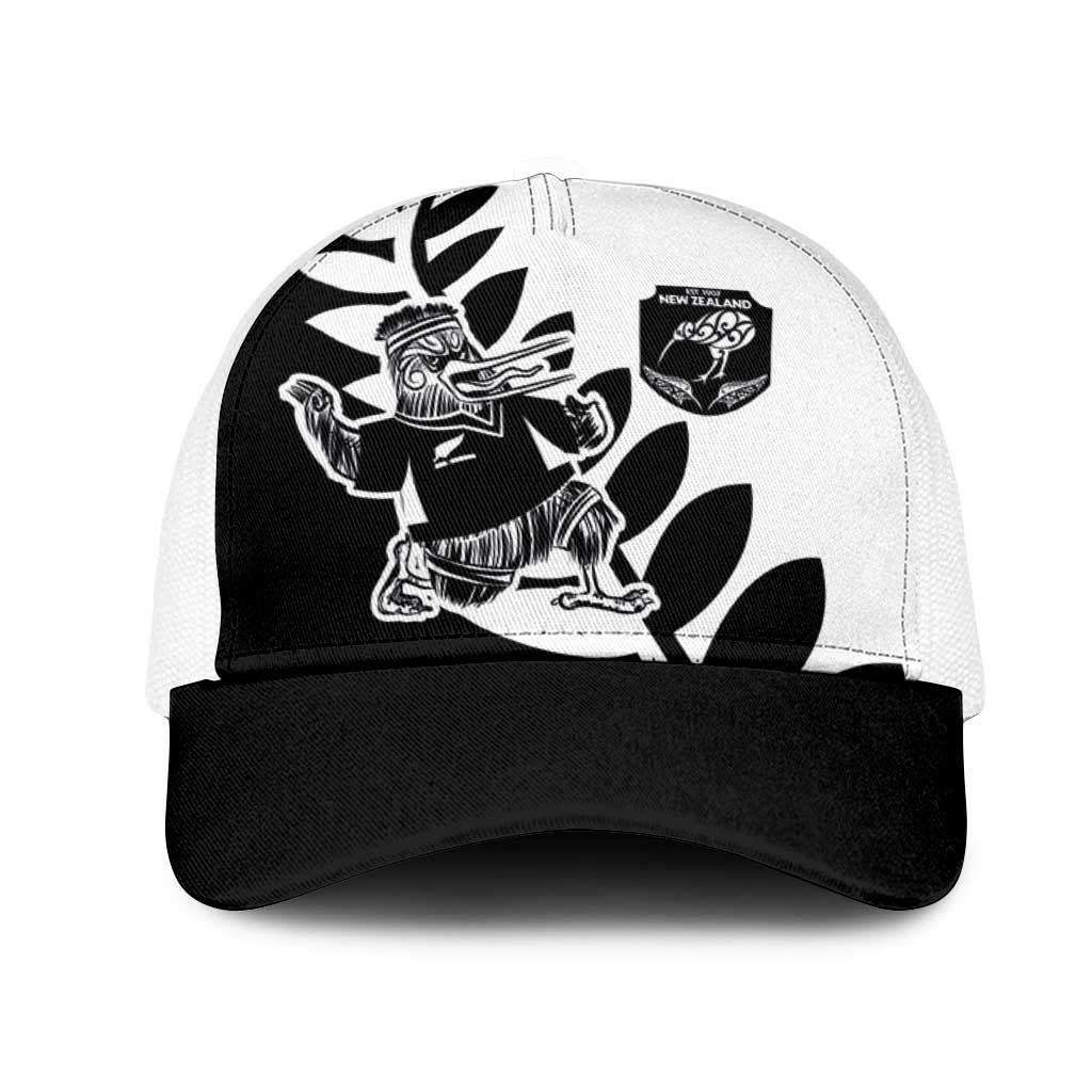 Aotearoa Rugby League Mesh Trucker Cap Kiwi Haka and Fern - Sporty Style