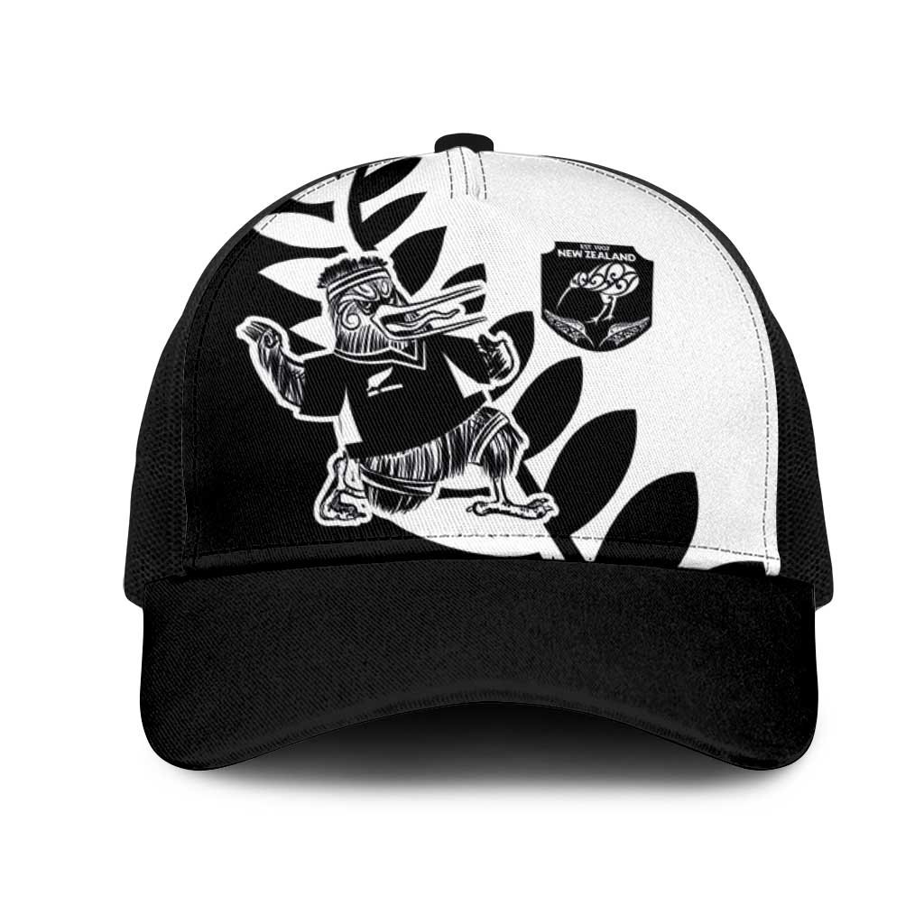 Aotearoa Rugby League Mesh Trucker Cap Kiwi Haka and Fern - Sporty Style