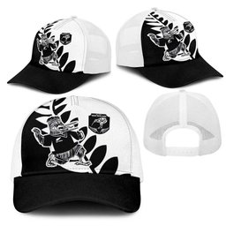 Aotearoa Rugby League Mesh Trucker Cap Kiwi Haka and Fern - Sporty Style