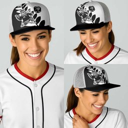 Aotearoa Rugby League Baseball Net Cap Kiwi Haka and Fern - Sporty Style