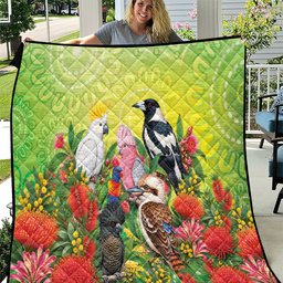 Australian Native Birds Quilt Art Dot Painting Pattern