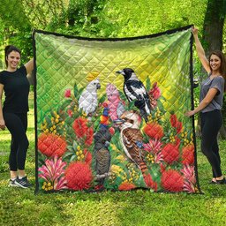 Australian Native Birds Quilt Art Dot Painting Pattern