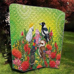 Australian Native Birds Quilt Art Dot Painting Pattern